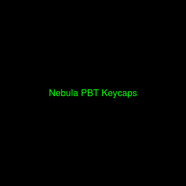 Nebula PBT Keycaps
