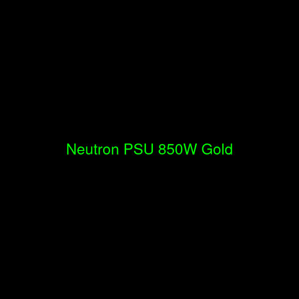Neutron PSU 850W Gold