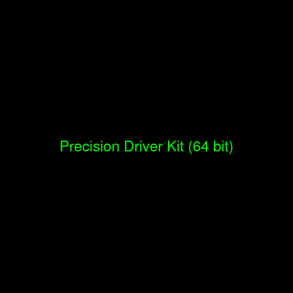Precision Driver Kit (64 bit)